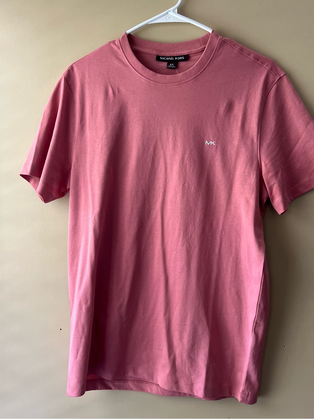 Michael Kors Coral Pink Crewneck T-Shirt